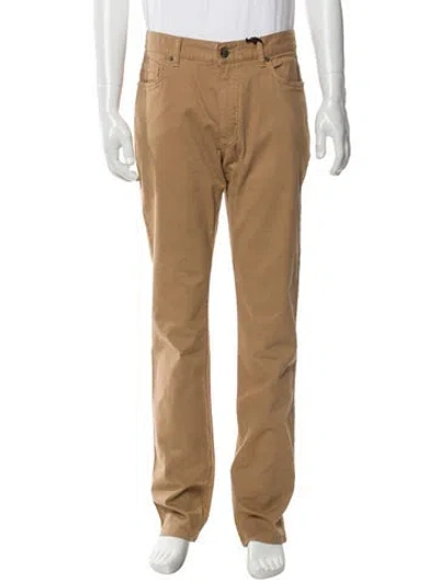 Pre-owned Zegna Chinos W/ Tags In Neutral