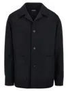 Shop Zegna Chore Jacket Jacket In 854c00a8