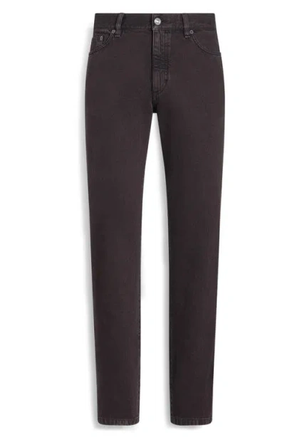 ZEGNA ZEGNA CITY FIT NONSTRETCH DENIM JEANS