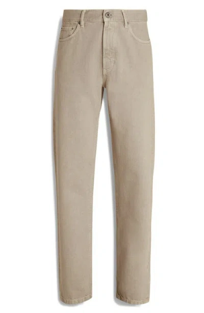 ZEGNA ZEGNA CITY FIT NONSTRETCH DENIM JEANS