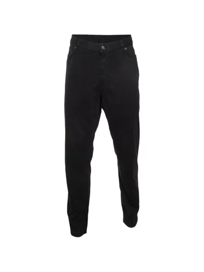 Pre-owned Zegna City Slim-fit Jeans In Black