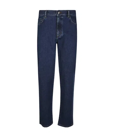 Zegna Classic Comfort Jeans In Blue