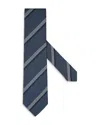 Zegna Classic Silk Tie In Light Blue