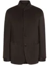 Zegna Oasi Cashmere Il Conte Jacket In Brown