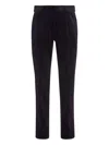 Zegna Corduroy Trousers In Brown