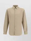 Zegna Cash Button Front Shirt