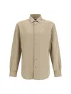 Zegna Cash Button Front Shirt In 005