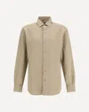 Zegna Cash Button Front Shirt