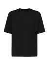 Zegna Short-sleeved Crewneck T-shirt In Black