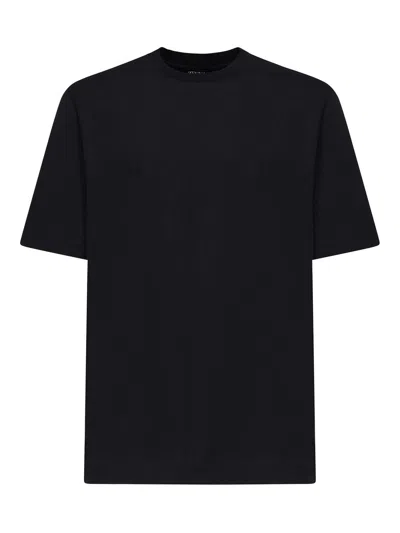 ZEGNA COTTON AND SILK T-SHIRT