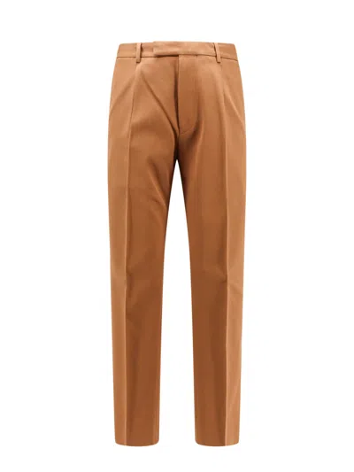 ZEGNA COTTON AND WOOL BLEND TROUSER