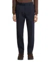 Zegna Man Pants Charcoal Size 38 Wool In Blue