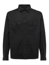 Zegna Camicia Con Tasche In Black