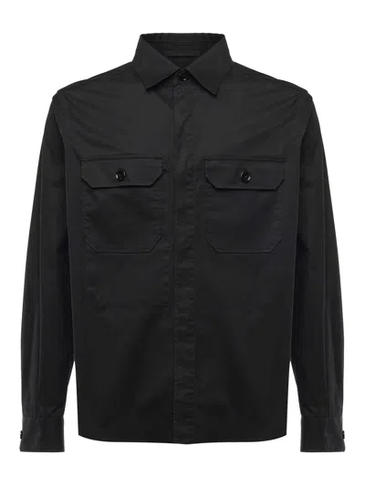 ZEGNA COTTON BLEND SHIRT