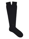 Zegna Cotton Blend Socks In Blue