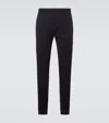 Zegna Man Pants Charcoal Size 38 Wool In  Navy Blue