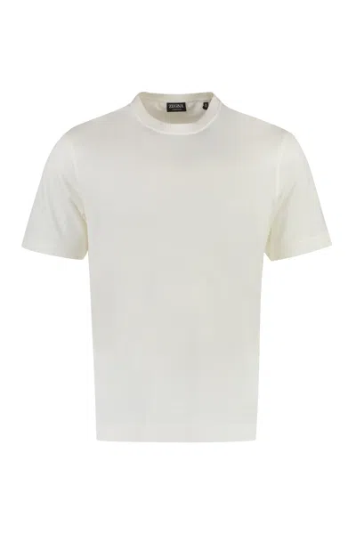 ZEGNA ZEGNA COTTON BLEND T-SHIRT
