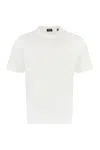 Zegna T-shirt In Cotone Bianco  Uomo In Beige