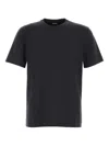 Zegna T-shirt In Cotone Blu Scuro  Uomo In Black