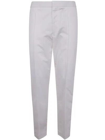 ZEGNA ZEGNA COTTON LINEN AND SILK PANTS