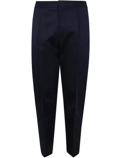 ZEGNA ZEGNA COTTON LINEN AND SILK PANTS CLOTHING
