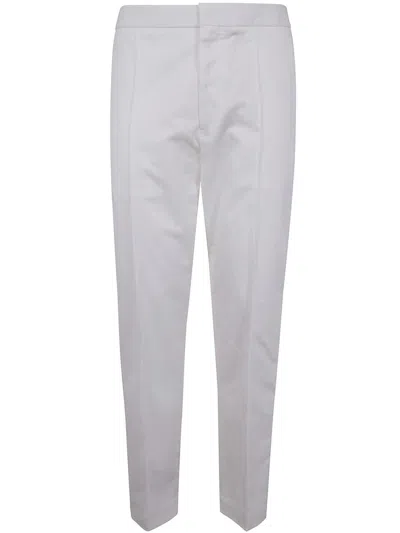 ZEGNA ZEGNA COTTON LINEN AND SILK PANTS CLOTHING