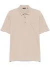ZEGNA COTTON POLO SHIRT