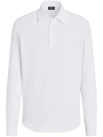 ZEGNA COTTON POLO SHIRT