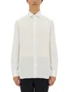 Zegna Trofeo Milano Cotton Button-up Shirt In White