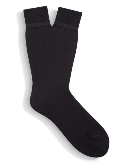 Zegna Cotton Socks In Gray