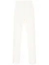 Zegna Cotton Pants With Stretch And Pockets In White