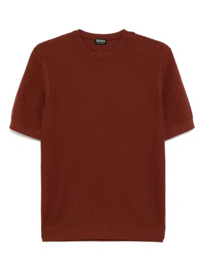 Zegna Klassisches T-shirt