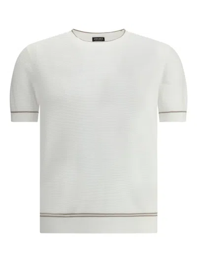Zegna Premium T-shirt In White