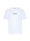 Zegna Tailored Jersey T-shirt With Minimalist Design And Logo In White