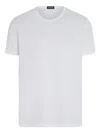 Zegna Cotton & Silk T-shirt In White