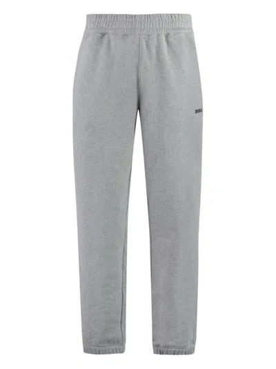 Zegna Cotton Track-pants In Gray