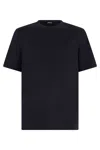 Zegna Cotton-jersey T-shirt In Black