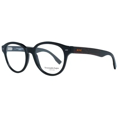 ZEGNA COUTURE BLACK PLASTIC GLASSES (FRAMES)