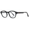 ZEGNA COUTURE BLACK MEN OPTICAL FRAMES