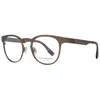 Zegna Couture Bronze Men Optical Frames In Brown