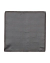 Zegna Man Scarf Dark Brown Size - Silk