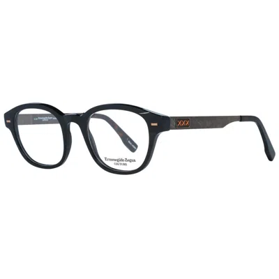 Zegna Couture Men Optical Men's Frames In Black