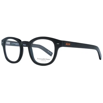 Zegna Couture Men Optical Men's Frames In Black