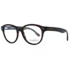 Zegna Couture Brown Men Optical Frames In Black