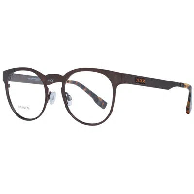 Zegna Couture Men Optical Men's Frames In Gold