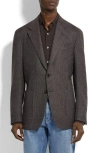 Zegna Couture Oasi Cashmere Sport Coat In Multi