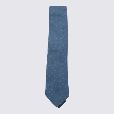 ZEGNA ZEGNA CRAVATTE BLU