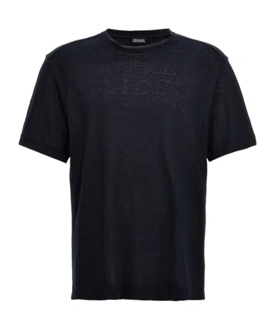 ZEGNA Z ZEGNA SHORT-SLEEVED CREWNECK T-SHIRT