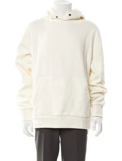 Pre-owned Zegna Crew Neck Long Sleeve Hoodie In Neutral