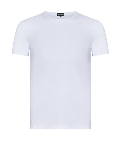 ZEGNA ZEGNA SHORT-SLEEVED CREWNECK T-SHIRT